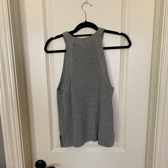 madewell gray knit tank - Picture 3 of 3
